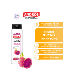 Xốt Thanh Long Đỏ Pha Chế - Làm từ trái cây thật -  ANDROS Fruit Mix - Nguyên liệu pha chế - 820ml